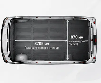 RAM ProMaster: грузовой отсек